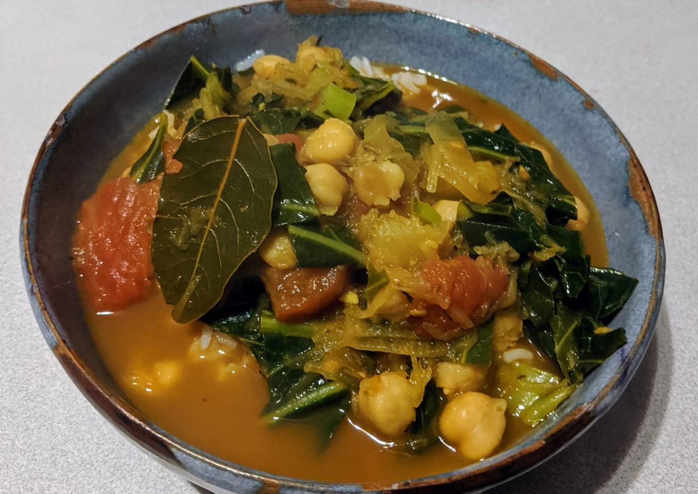 Caldo de calabaza marroquí