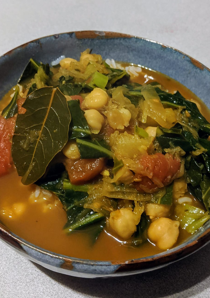 Una foto de Caldo de calabaza marroquí