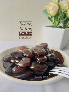 Foto resep 715. Kolang Kaling Hitam Rasa Moka (Manisan)