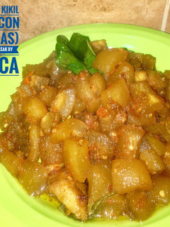 Foto resep Oseng kikil mercon (pedas)