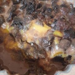A picture of Mango pudding.