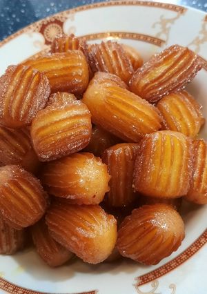 عکسی از دستور بامیه و زولبیا
