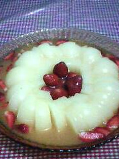 Foto resep Puding tahu orange strowbery