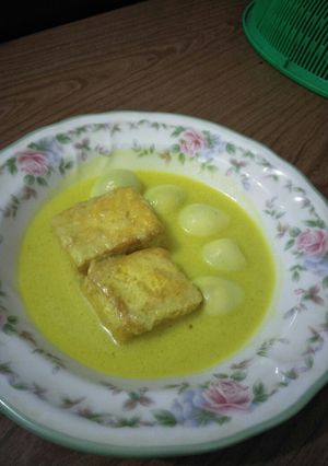 Foto resep Opor tahu telor puyuh
