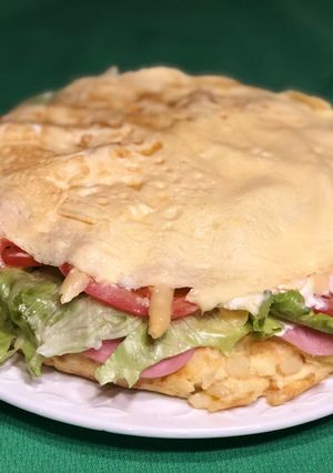 Una foto de Tortilla de patata vegetal