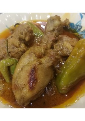 A picture of Achar Gosht.