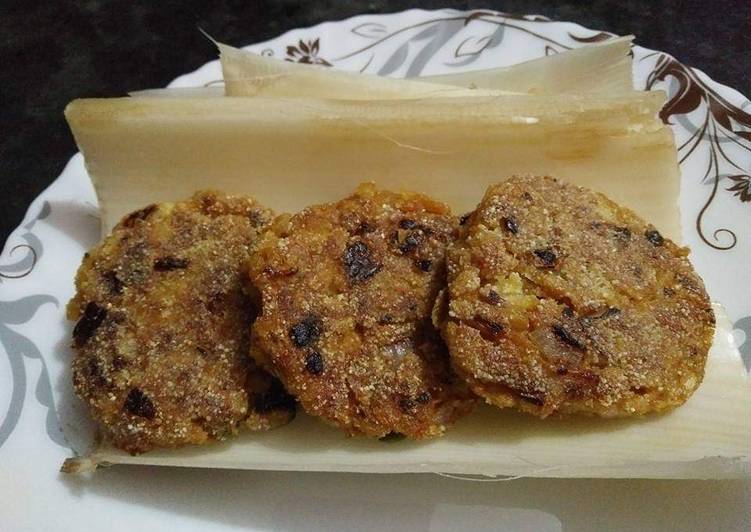 Easiest Way to Prepare Super Quick Homemade Banana Stem Cutlet