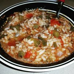 A picture of Stuffed Pepper Soup.