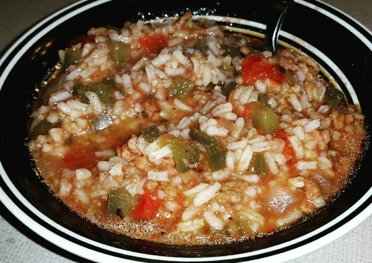 Recipe of Any-night-of-the-week Stuffed Pepper Soup