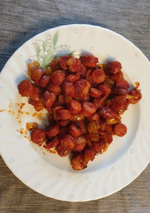A Magyar curry wurst :) recept fotója