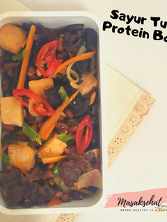 Foto resep Sayur Tumis Protein Boost
