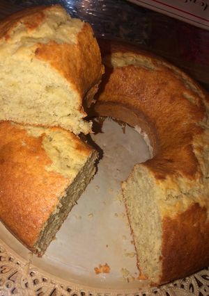 Una foto de Budín de banana