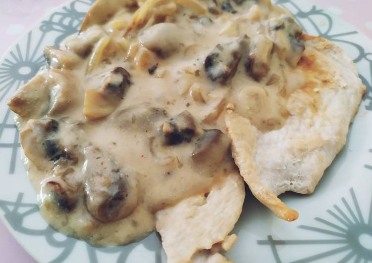 Salsa de champiñones