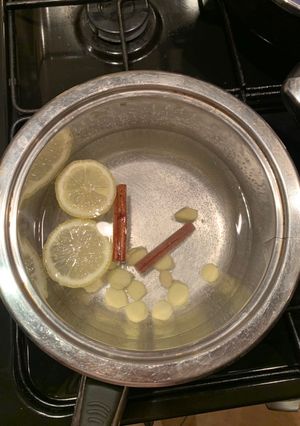 Gyömbér tea recept fotója