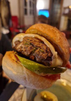 Une photo de Pain burger maison