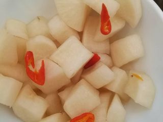 Củ cải trắng muối chua ngọt 🍥