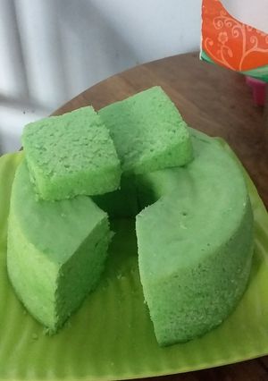 Foto resep Bolu pandan kukus