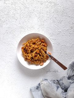 Foto resep Simple Spaghetti Sosis