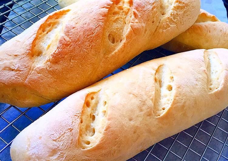 11 Resep: Roti Prancis a.k.a roti baguette Kekinian