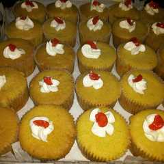 A picture of Cupcake ubi jalar.