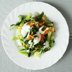Una foto de Vegetales Salteados con Aderezo de Limón y Jengibre