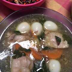 รูปของ Sop Ayam telur puyuh