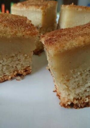 Almás üdítő szelet recept fotója