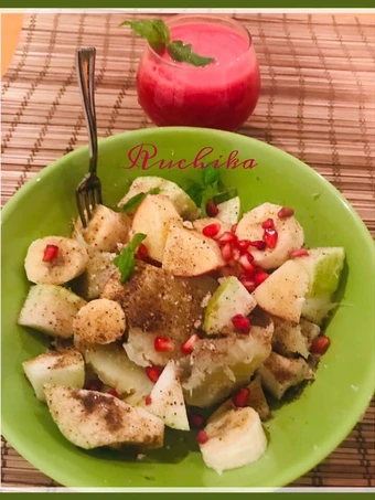 Easy Steps to Make Recipes Fruit salad the Delicious Make You Drink.