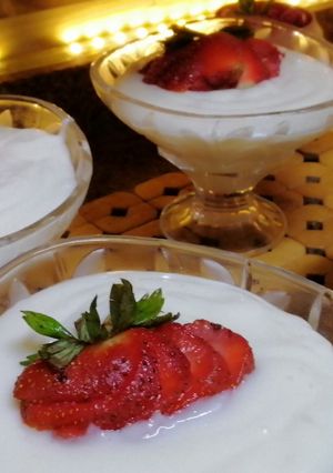صورة لوصفة مهلبيه ع الطريقه التركيه المحلبيه