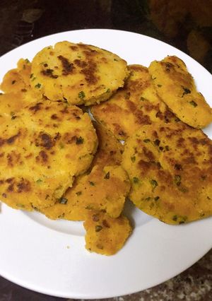 Hình của món Bã đậu nành áp chảo.