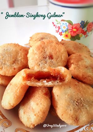 Foto resep Singkong Gula merah aka jemblem