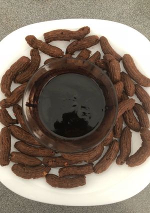 Foto resep Eggless coffee mocca churros