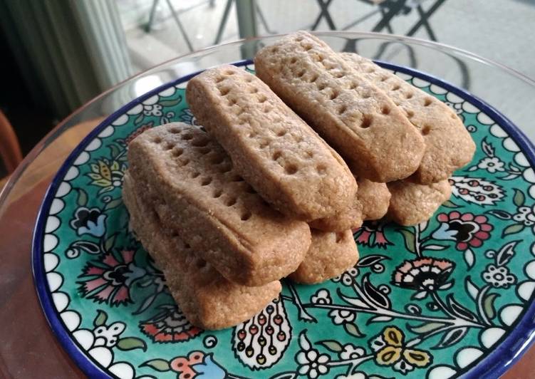 How to Prepare Homemade Healthy Shortbread Cookies