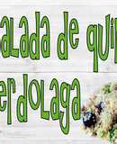 Ensalada de quinoa y verdolaga