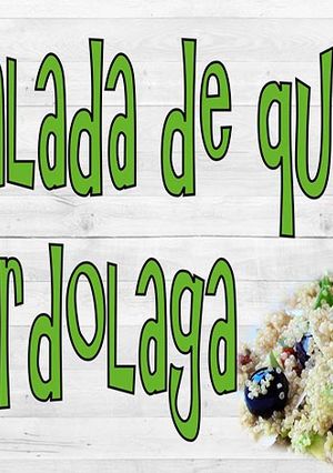 Una foto de Ensalada de quinoa y verdolaga