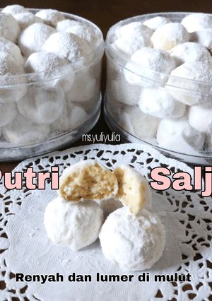 Foto resep KUE PUTRI SALJU Rapuh, renyah dan lumeeeer banget