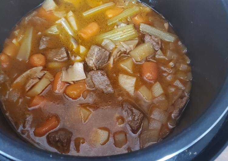Recipe of Beef Stew in 21 Minutes for Mom