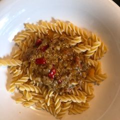 A picture of Quick Blue Cheese Pasta.