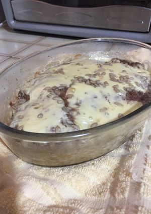 Una foto de Pastel de carne picada con salvado avena y semillas