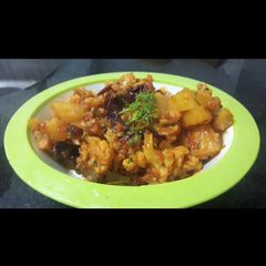 A picture of Cauliflower masala.