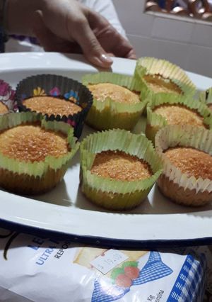 Una foto de Cupcakes de limón sin gluten