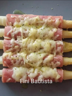 Una foto de Espárragos templados