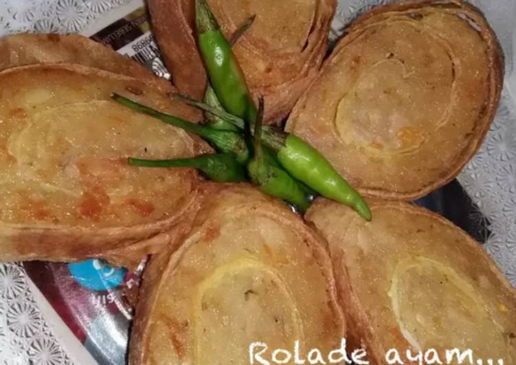 Resep Rolade ayam sederhana Anti Gagal