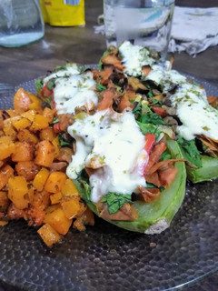 Una foto de Zapallito zucchini relleno