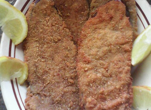 Una foto de Milanesas de berenjenas 