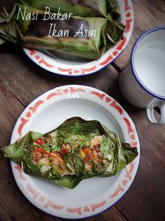Foto resep Nasi Bakar Ikan Asin