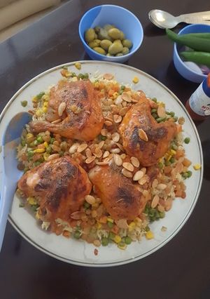 صورة لوصفة اوزي دجاج