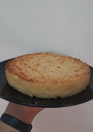 Hình của món Bánh khoai mì nướng.
