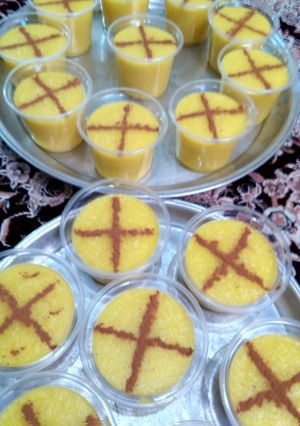 عکسی از دستور شله زرد نذری