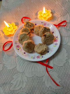 A picture of Blueberry Oats Cookies.